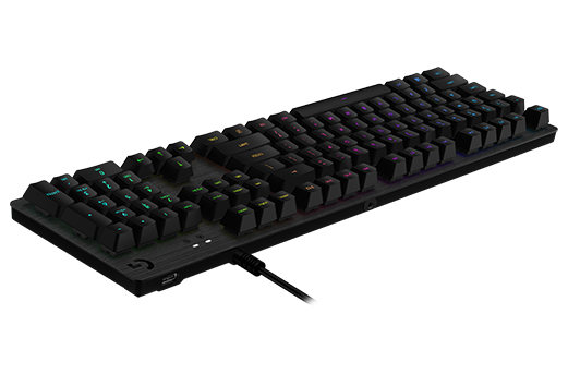 Logitech G 920-009343 tastiera Gaming USB QWERTY Italiano Carbonio