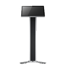 Advantech UTC-T01-STANDE Supporto per display espositivi Nero, Argento