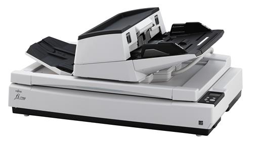 Ricoh fi-7700S Scanner piano e ADF 600 x 600 DPI A3 Nero, Bianco