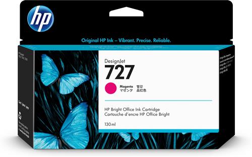 HP Cartuccia inchiostro magenta DesignJet 727, 130 ml