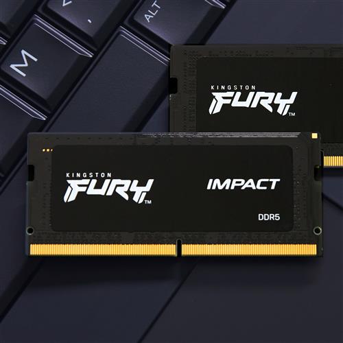Kingston Technology FURY 16 GB 6400 MT/s DDR5 CL38 SODIMM Impact XMP