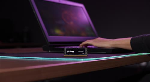 Kingston Technology FURY 16 GB 6400 MT/s DDR5 CL38 SODIMM Impact XMP