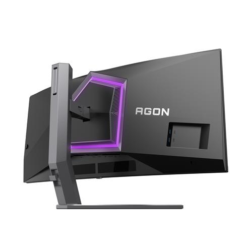 AOC AGON PRO AG346UCD Monitor PC 86,4 cm (34) 3440 x 1440 Pixel Wide Quad HD QD-OLED Nero, Grigio