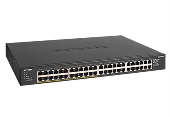 NETGEAR GS348PP Non gestito Gigabit Ethernet (10/100/1000) Supporto Power over Ethernet (PoE) Nero