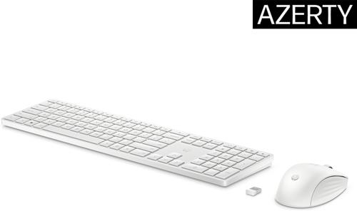 HP 655 Wireless Keyboard and Mouse Combo tastiera Mouse incluso Universale RF Wireless Bianco