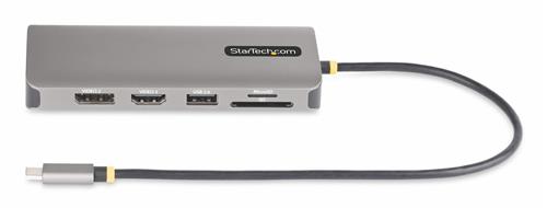StarTech.com 154B-USBC-MULTIPORT replicatore di porte e docking station per laptop Cablato USB 3.2 Gen 1 (3.1 Gen 1) Type-C Grigio