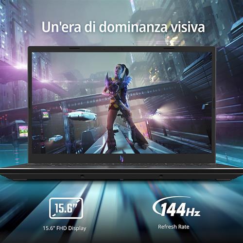 Acer Nitro V 15 ANV15-51-98RX Intel Core i9 i9-13900H Computer portatile 39,6 cm (15.6) Full HD 16 GB DDR5-SDRAM 1,02 TB SSD NVIDIA GeForce RTX 4060 Wi-Fi 6 (802.11ax) Windows 11 Home Nero