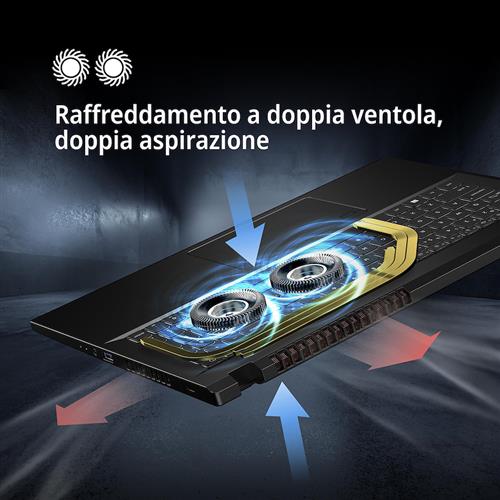 Acer Nitro V 15 ANV15-51-98RX Intel Core i9 i9-13900H Computer portatile 39,6 cm (15.6) Full HD 16 GB DDR5-SDRAM 1,02 TB SSD NVIDIA GeForce RTX 4060 Wi-Fi 6 (802.11ax) Windows 11 Home Nero