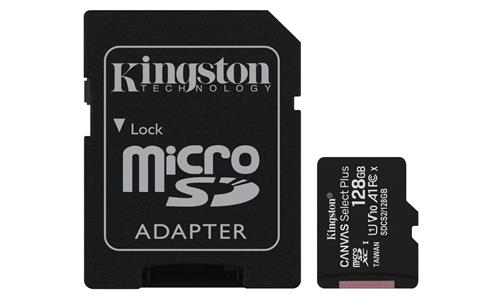 Kingston Technology Canvas Select Plus MicroSDXC UHS-I Classe 10