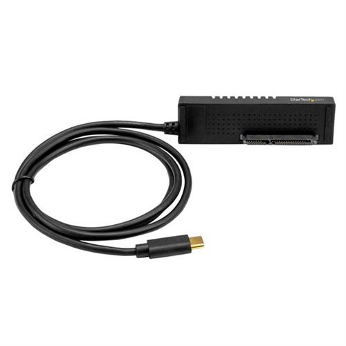 StarTech.com USB31C2SAT3 replicatore di porte e docking station per laptop Nero