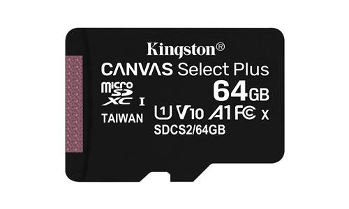 Kingston Technology Canvas Select Plus MicroSDXC UHS-I Classe 10