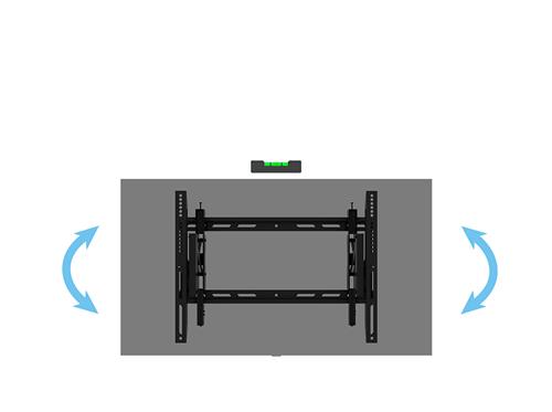 Multibrackets 6299 Supporto TV a parete 2,18 m (86) Nero