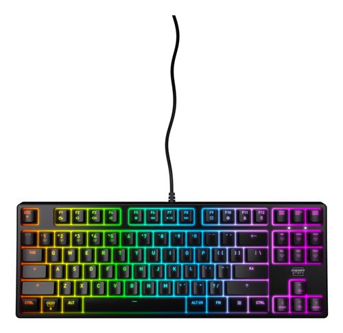 CHERRY K4V2 TKL tastiera Gaming USB QWERTY Inglese US Nero