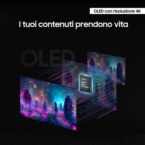 Samsung G80SD Monitor PC 81,3 cm (32) 3840 x 2160 Pixel 4K Ultra HD Argento