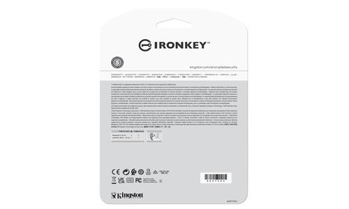 Kingston Technology IronKey Locker+ 50 unità flash USB USB tipo A 3.2 Gen 1 (3.1 Gen 1) Argento