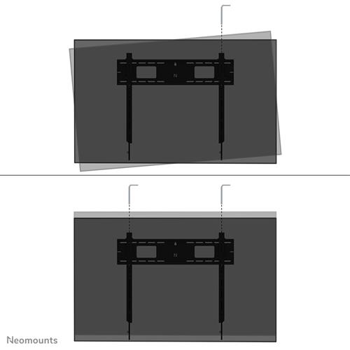 Neomounts WL30-750BL18 Supporto TV a parete 2,49 m (98) Nero