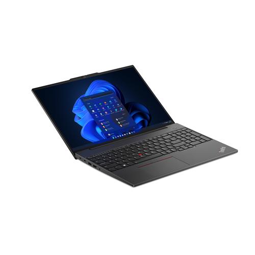 Lenovo ThinkPad E16 Gen 1 (AMD) AMD Ryzen 5 7430U Computer portatile 40,6 cm (16) WUXGA 16 GB DDR4-SDRAM 512 GB SSD Wi-Fi 6 (802.11ax) Windows 11 Pro Nero