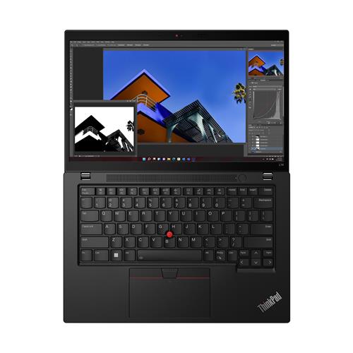 Lenovo ThinkPad L14 Gen 4 (Intel) Intel Core i5 i5-1335U Computer portatile 35,6 cm (14) Full HD 16 GB DDR4-SDRAM 512 GB SSD Wi-Fi 6 (802.11ax) Windows 11 Pro Nero