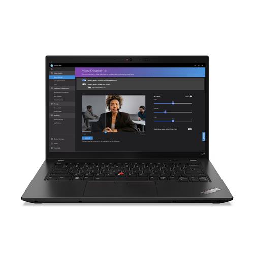 Lenovo ThinkPad L14 Gen 4 (Intel) Intel Core i5 i5-1335U Computer portatile 35,6 cm (14) Full HD 16 GB DDR4-SDRAM 512 GB SSD Wi-Fi 6 (802.11ax) Windows 11 Pro Nero