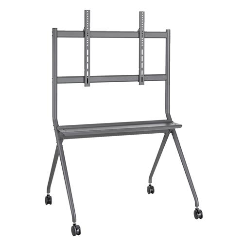 V7 TVCART4 Supporto TV a parete 2,18 m (86) Acciaio inox
