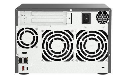 QNAP TVS-H674 NAS Tower Intel Core i5 i5-12400 32 GB DDR4 0 TB QuTS hero Nero