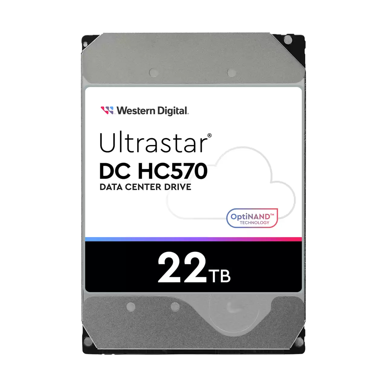 Western Digital Ultrastar DH HC570 disco rigido interno 22 TB 7200 Giri/min 512 MB 3.5