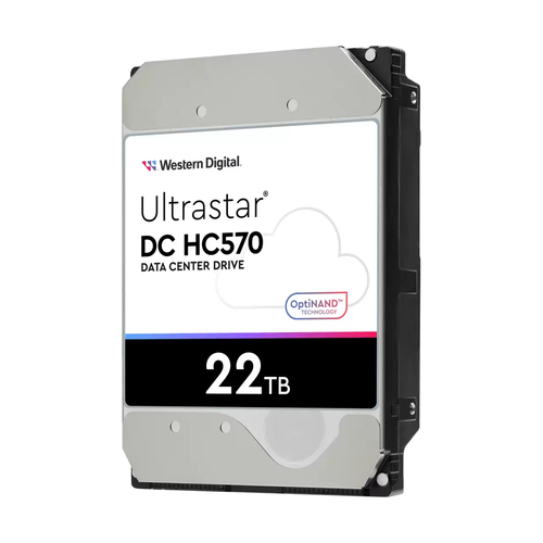 Western Digital Ultrastar DH HC570 disco rigido interno 22 TB 7200 Giri/min 512 MB 3.5
