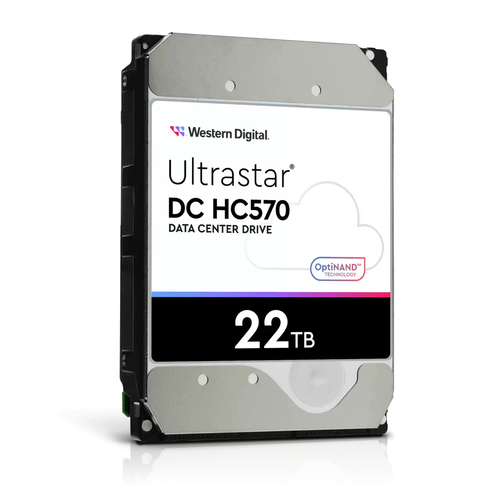 Western Digital Ultrastar DH HC570 disco rigido interno 22 TB 7200 Giri/min 512 MB 3.5
