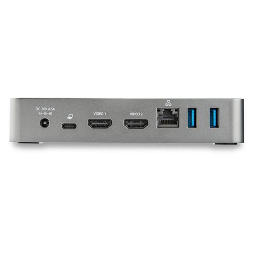 StarTech.com DK30CHHPDEU replicatore di porte e docking station per laptop Cablato USB 3.2 Gen 1 (3.1 Gen 1) Type-C Nero, Argento