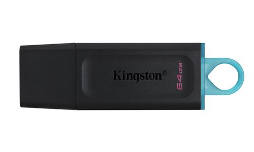 Kingston Technology DataTraveler Exodia unità flash USB 64 GB USB tipo A 3.2 Gen 1 (3.1 Gen 1) Nero, Turchese