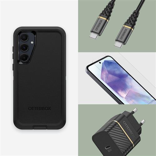 OB DEFENDER GALAXY A55 5G SAMSUNG BLACK
