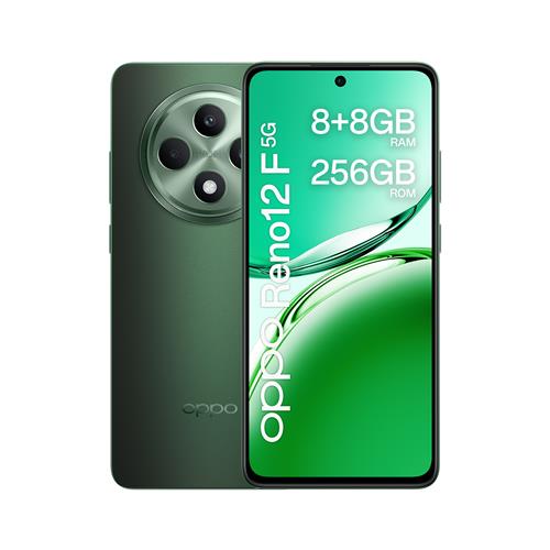 OPPO Reno12 F 5G 16,9 cm (6.67) Doppia SIM Android 14 USB tipo-C 8 GB Nero, Verde