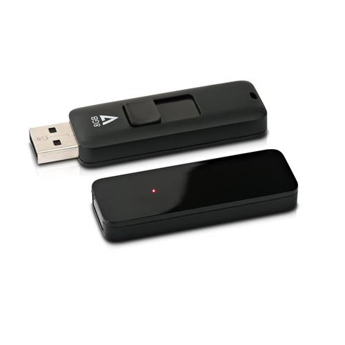 V7 VF28GAR-3E unità flash USB 8 GB USB tipo A 2.0 Nero