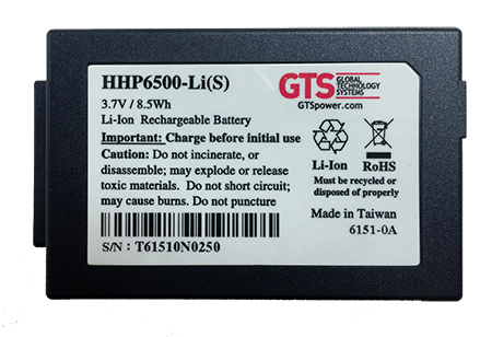 GTS HHP6500-LI(S) ricambio per computer portatili Batteria