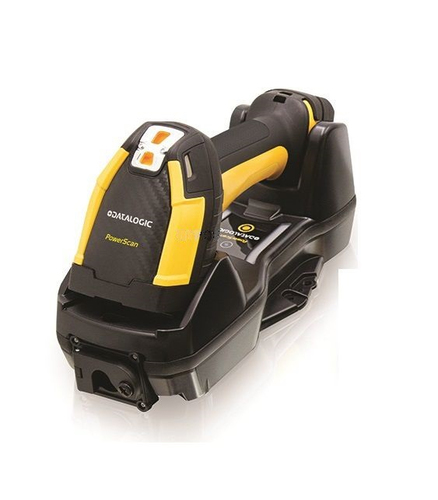Datalogic PM9600-HP433RBK20 lettore di codici a barre Lettore di codici a barre portatile 1D/2D Laser Nero, Giallo