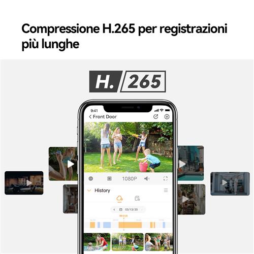 Imou Cruiser SC 4G 3MP Sferico Telecamera di sicurezza IP 2304 x 1296 Pixel Soffitto/muro