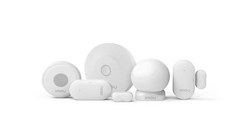 Imou Smart Alarm System - Include Centralina, 2 sentore porte/finestre, 1 sensore movimento ed un bottone SMART programmabile