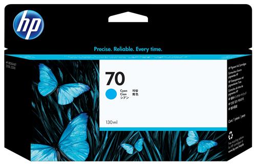 HP Cartuccia inchiostro ciano DesignJet 70 da 130 ml