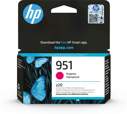 HP 951 Magenta Original Ink Cartridge cartuccia d'inchiostro 1 pz Resa standard