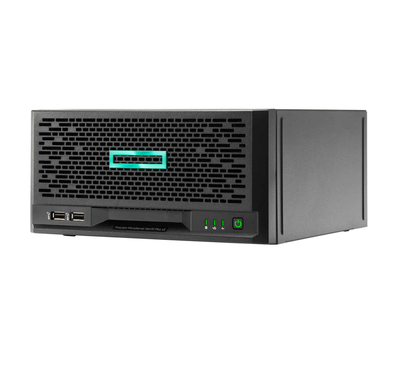 HPE ProLiant MicroServer Gen10+ v2 server 0 GB Ultra Micro Tower Intel® Xeon® E-2314 2,8 GHz 16 GB DDR4-SDRAM 180 W
