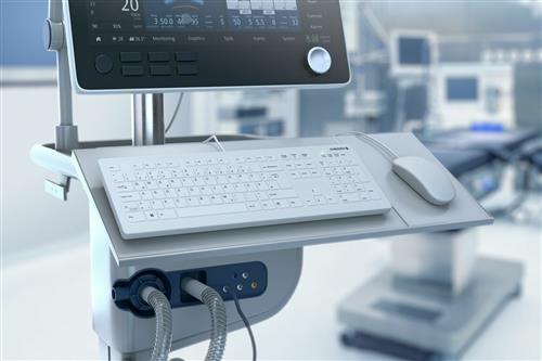 CHERRY AK-C8112 tastiera Medico USB QWERTY Inglese Bianco