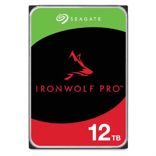 Seagate IronWolf Pro ST12000NT001 disco rigido interno 12 TB 7200 Giri/min 256 MB 3.5 Serial ATA III