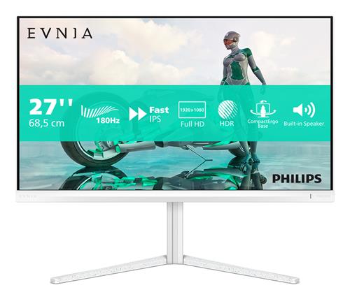 Philips Evnia 27M2N3201A/00 Monitor PC 68,6 cm (27) 1920 x 1080 Pixel Full HD LCD Bianco