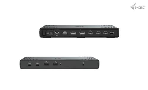 i-tec C31TRIPLE4KDOCKPD replicatore di porte e docking station per laptop Cablato USB 3.2 Gen 1 (3.1 Gen 1) Type-C Nero