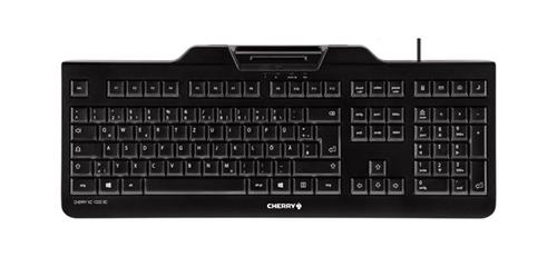 CHERRY KC 1000 SC tastiera USB QWERTZ Svizzere Nero