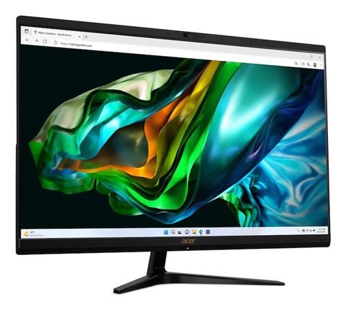 Acer Aspire C27-1800 Intel Core i3 i3-1305U 68,6 cm (27) 1920 x 1080 Pixel PC All-in-one 8 GB DDR4-SDRAM 512 GB SSD Windows 11 Home Wi-Fi 6E (802.11ax) Nero