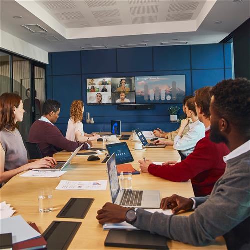 POLY Studio X72 All-In-One Video Bar with TC10 Controller Kit sistema di conferenza 20 MP Collegamento ethernet LAN Barra di collaborazione video