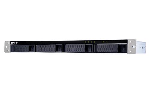 QNAP TL-R400S contenitore di unità di archiviazione Box esterno HDD/SSD Nero, Grigio 2.5/3.5