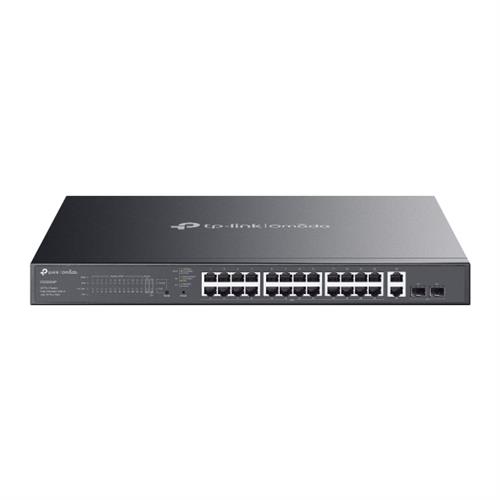 TP-Link Omada ES228GMP switch di rete Gestito Gigabit Ethernet (10/100/1000) Supporto Power over Ethernet (PoE) Nero