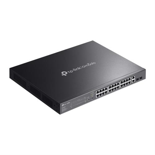 TP-Link Omada ES228GMP switch di rete Gestito Gigabit Ethernet (10/100/1000) Supporto Power over Ethernet (PoE) Nero